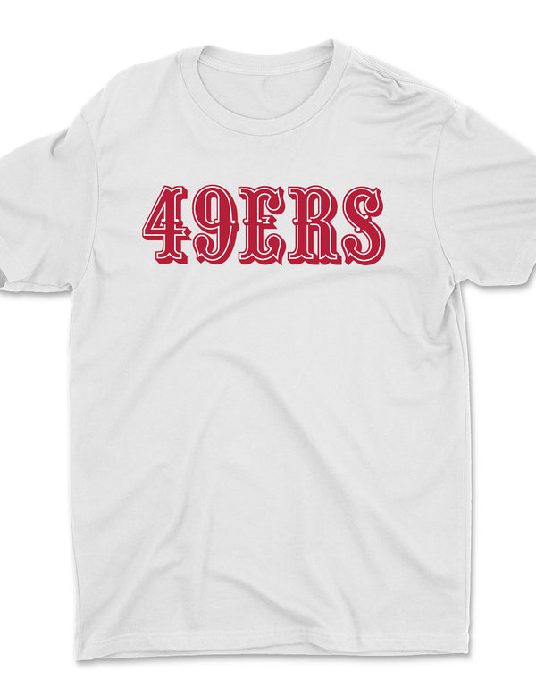 49ers Saloon Logo (Red & White)